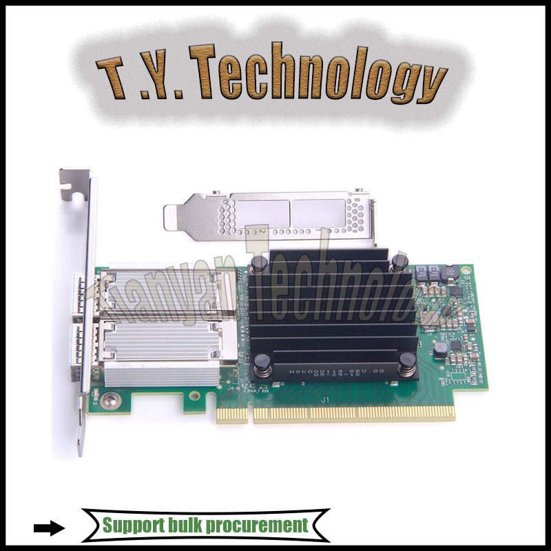 100Gbe Qsfp28 Network Card - Placa de rede adaptador PCIe Mellanox